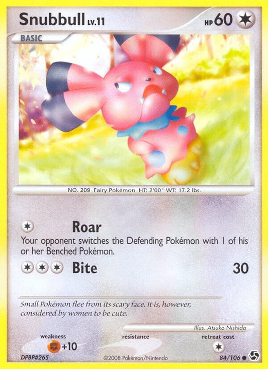 Image for Snubbull (84/106) (Great Encounters) - Pokemon