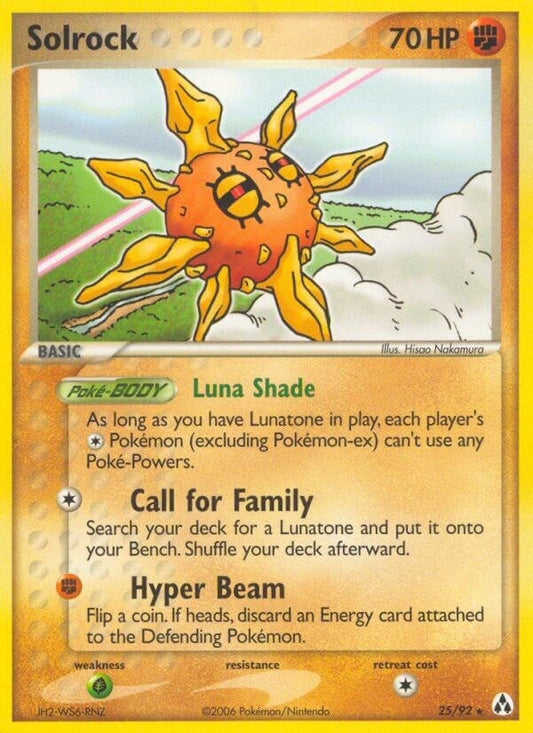 Image for Solrock (25/92) (Legend Maker) - Pokemon