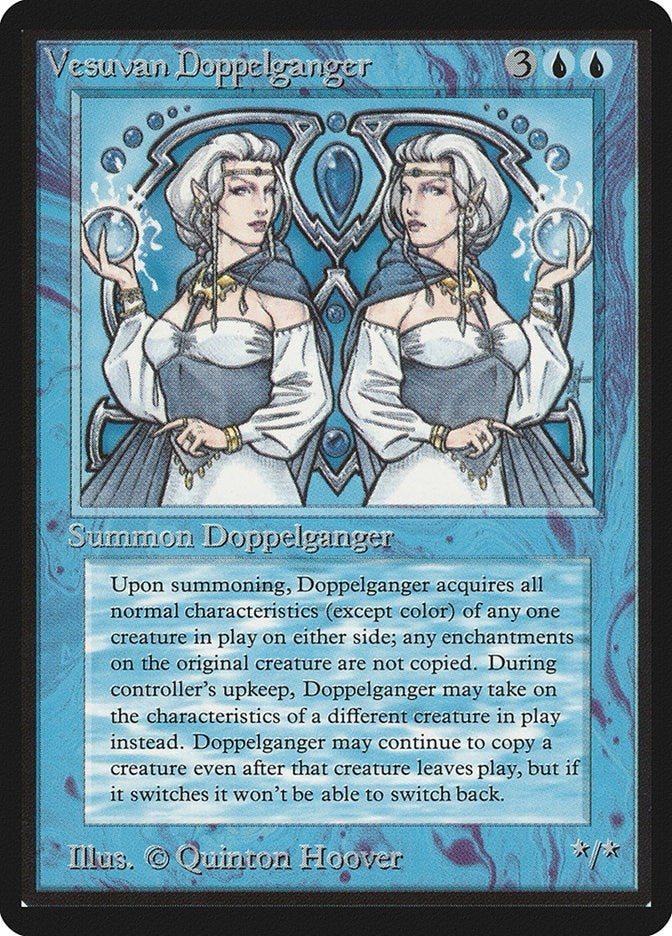 Image for Vesuvan Doppelganger (Beta Edition) - Magic: The Gathering