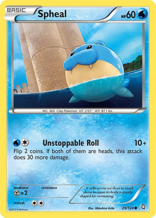 Image for Spheal (29/124) (Dragons Exalted) - Pokemon