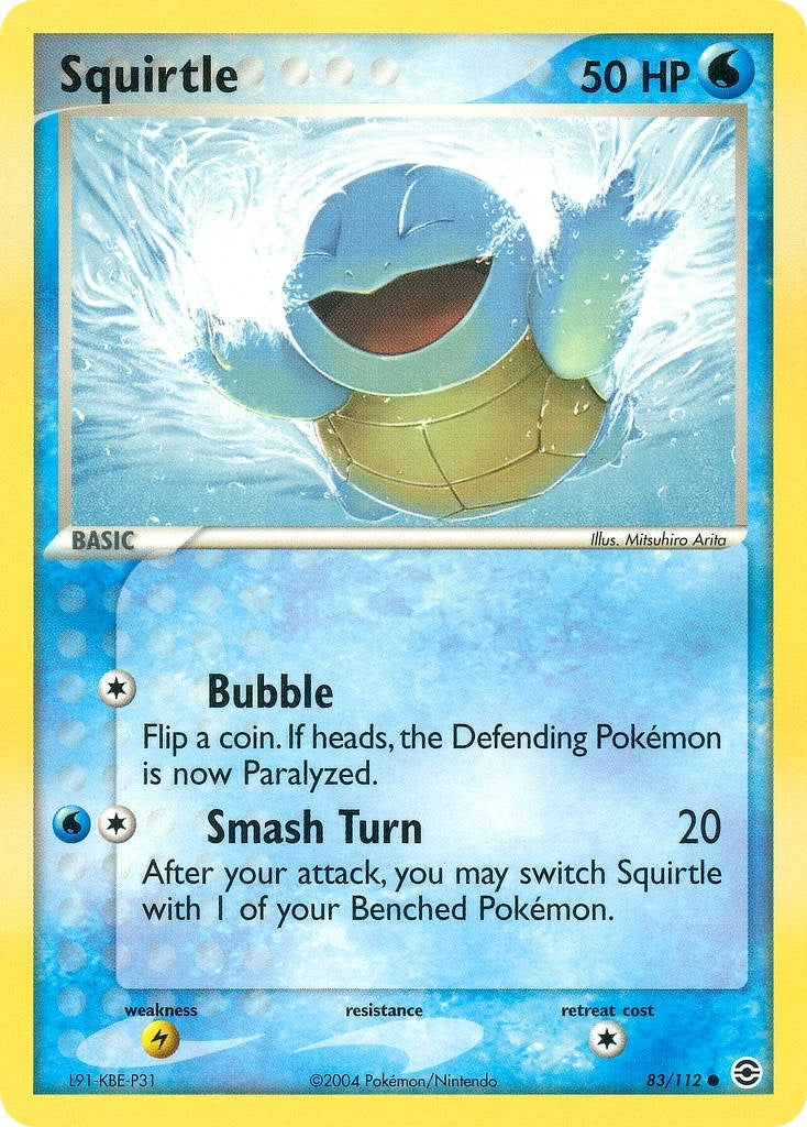 Image for Squirtle (83/112) (FireRed & LeafGreen) - Pokemon