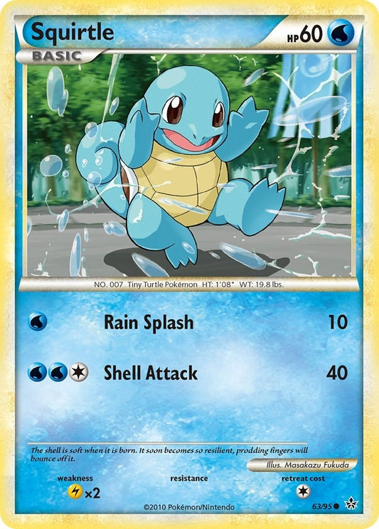 Image for Squirtle (63/95) (Unleashed) - Pokemon