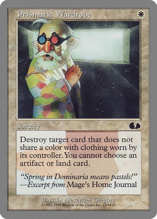 Image for Prismatic Wardrobe (12) (Unglued) - Magic: The Gathering