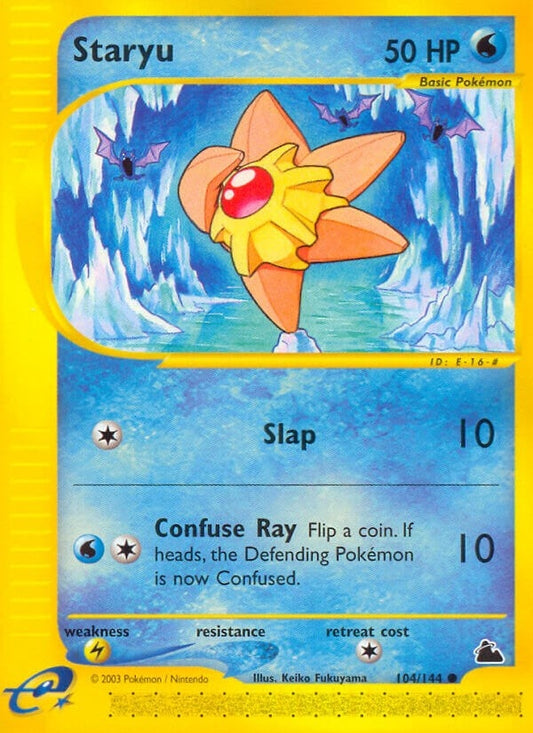 Image for Staryu (104) (104/144) (Skyridge) - Pokemon