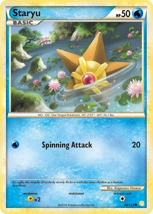 Image for Staryu (84/123) (HeartGold SoulSilver) - Pokemon