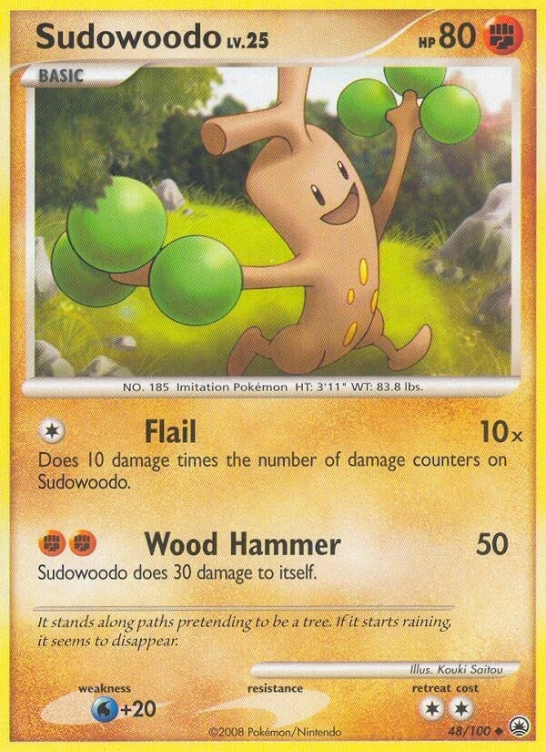 Image for Sudowoodo (48/100) (Majestic Dawn) - Pokemon