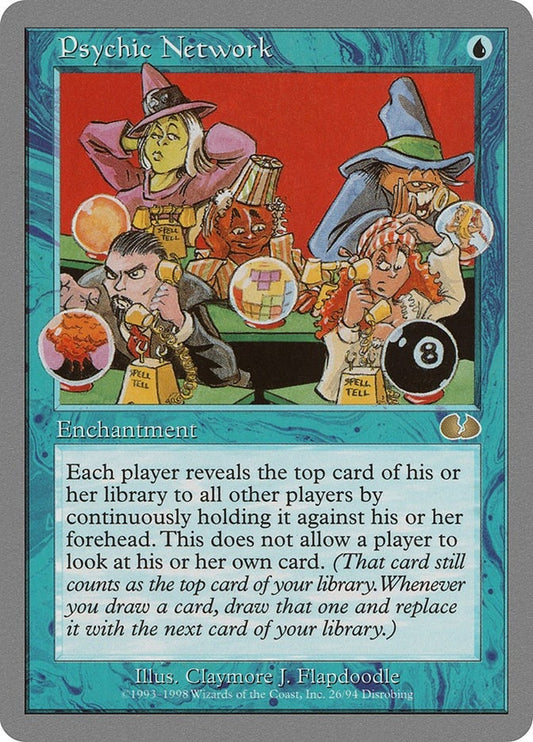 Image for Psychic Network (26) (Unglued) - Magic: The Gathering