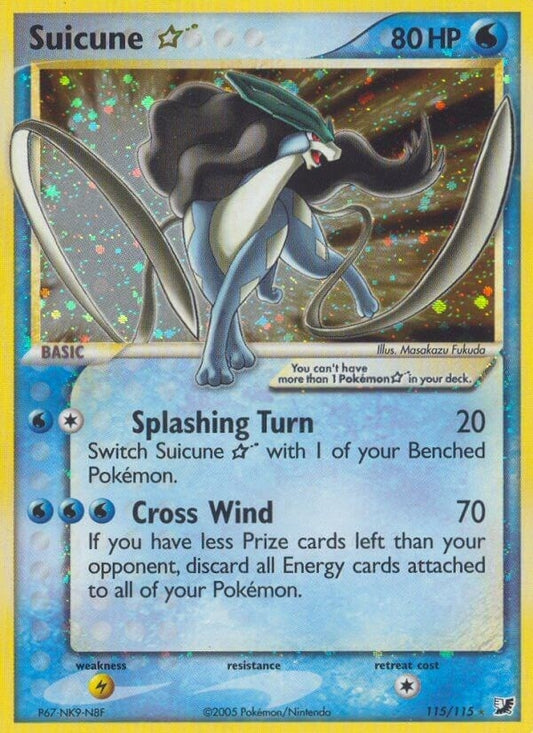 Image for Suicune Star (115/115) (Unseen Forces) - Pokemon