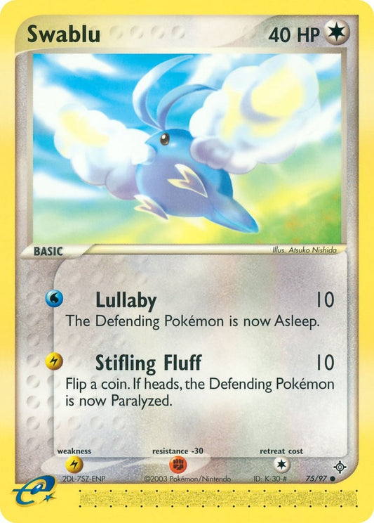 Image for Swablu (75/97) (Dragon) - Pokemon