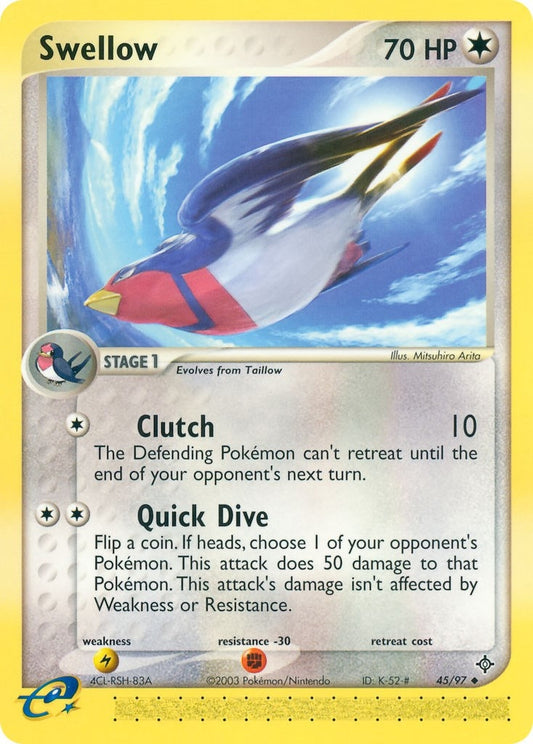 Image for Swellow (45/97) (Dragon) - Pokemon