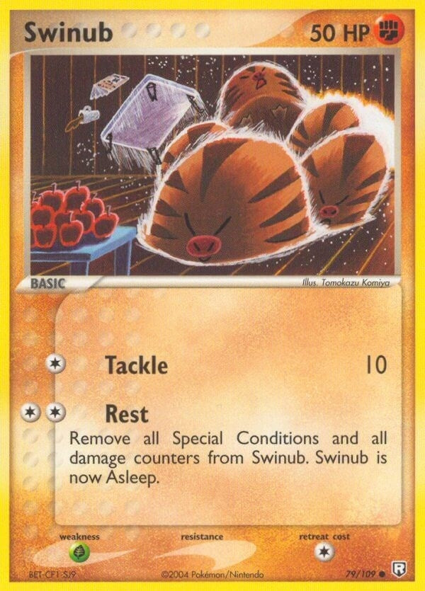 Image for Swinub (79/109) (Team Rocket Returns) - Pokemon