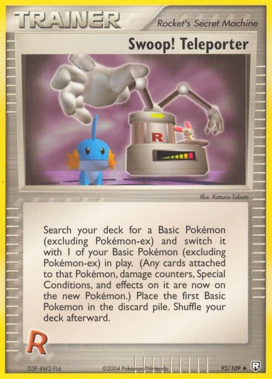 Image for Swoop! Teleporter (92/109) (Team Rocket Returns) - Pokemon