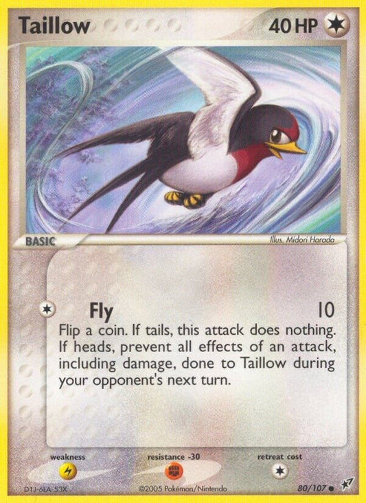 Image for Taillow (80/107) (Deoxys) - Pokemon