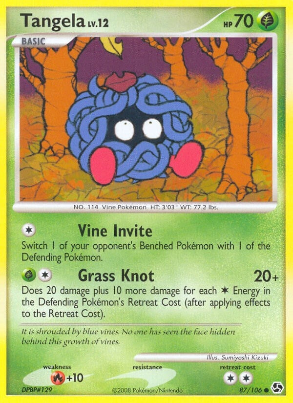 Image for Tangela (87/106) (Great Encounters) - Pokemon