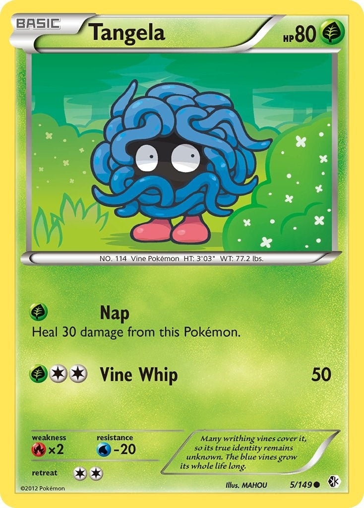 Image for Tangela (5/149) (Boundaries Crossed) - Pokemon