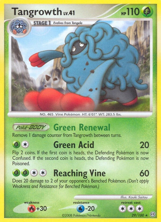 Image for Tangrowth (29/100) (Stormfront) - Pokemon