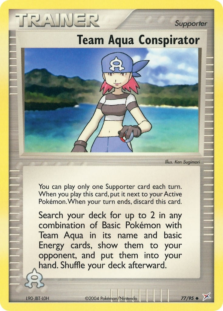 Image for Team Aqua Conspirator (77/95) (Team Magma vs Team Aqua) - Pokemon