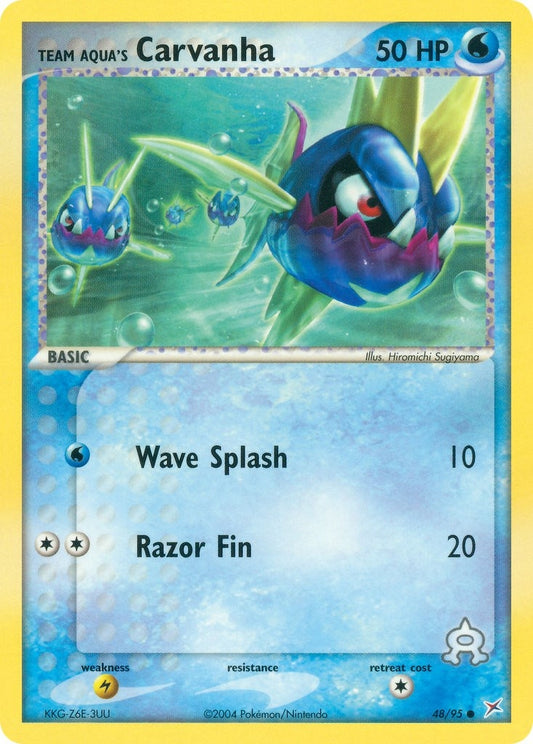 Image for Team Aqua's Carvanha (48/95) (Team Magma vs Team Aqua) - Pokemon