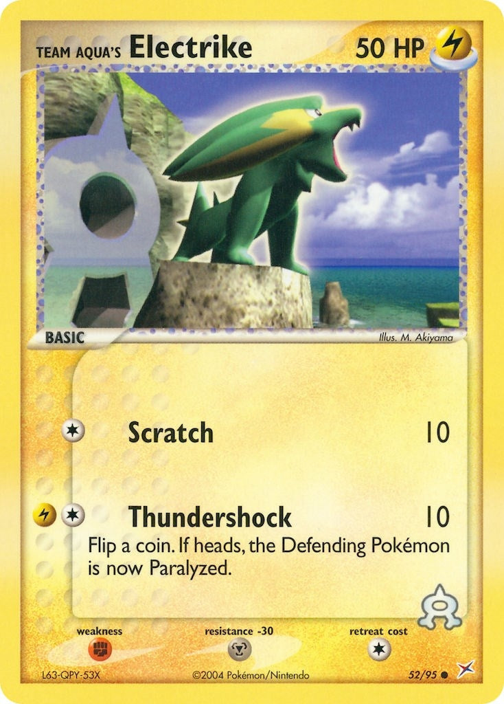 Image for Team Aqua's Electrike (52/95) (Team Magma vs Team Aqua) - Pokemon