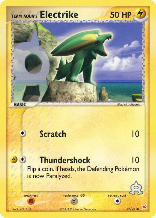 Image for Team Aqua's Electrike (52/95) (Team Magma vs Team Aqua) - Pokemon