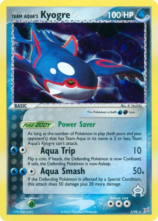 Image for Team Aqua's Kyogre (3/95) (Team Magma vs Team Aqua) - Pokemon