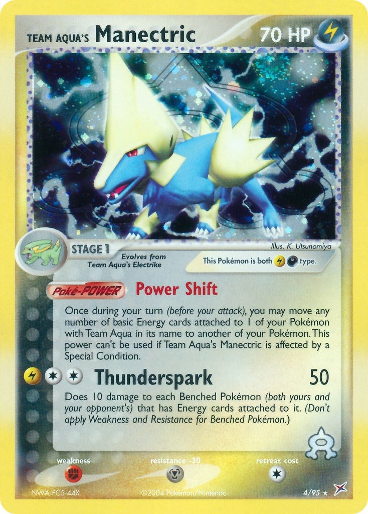 Image for Team Aqua's Manectric (4/95) (Team Magma vs Team Aqua) - Pokemon