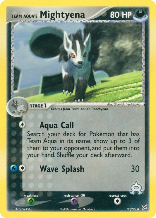 Image for Team Aqua's Mightyena (30/95) (Team Magma vs Team Aqua) - Pokemon