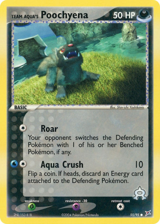 Image for Team Aqua's Poochyena (55/95) (Team Magma vs Team Aqua) - Pokemon