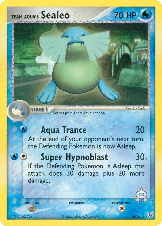 Image for Team Aqua's Sealeo (16/95) (Team Magma vs Team Aqua) - Pokemon