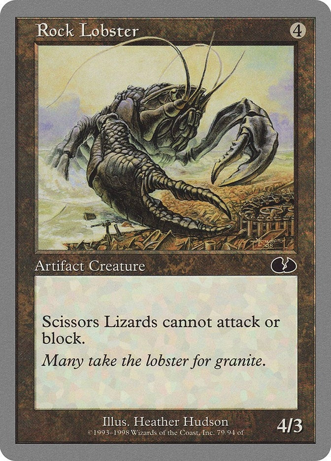 Image for Rock Lobster (79) (Unglued) - Magic: The Gathering