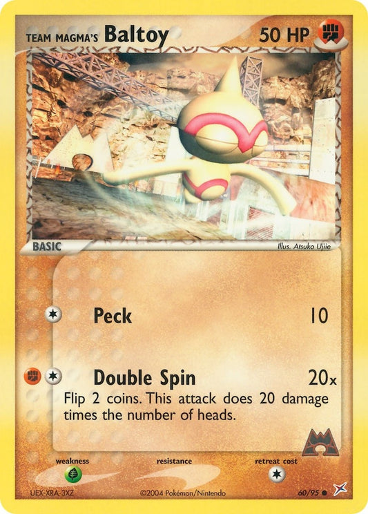 Image for Team Magma's Baltoy (60/95) (Team Magma vs Team Aqua) - Pokemon