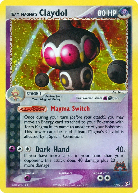 Image for Team Magma's Claydol (8/95) (Team Magma vs Team Aqua) - Pokemon