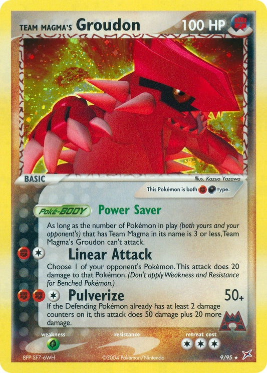 Image for Team Magma's Groudon (9/95) (Team Magma vs Team Aqua) - Pokemon