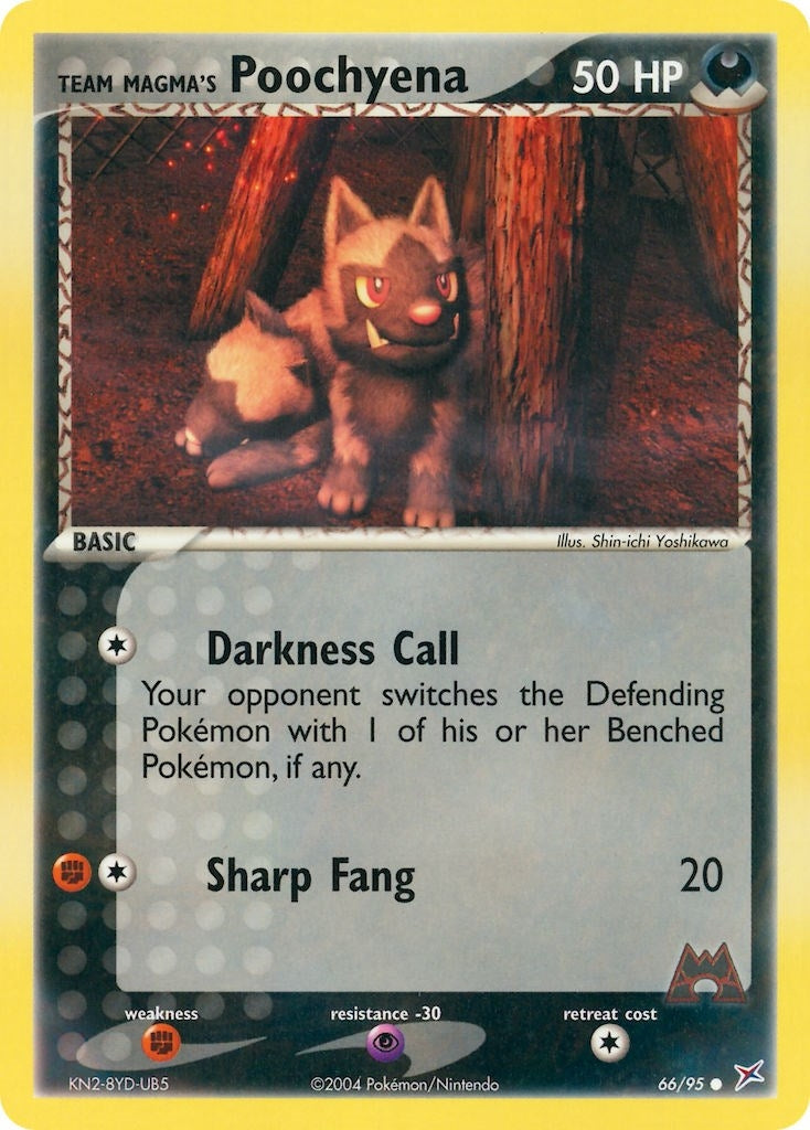 Image for Team Magma's Poochyena (66/95) (Team Magma vs Team Aqua) - Pokemon