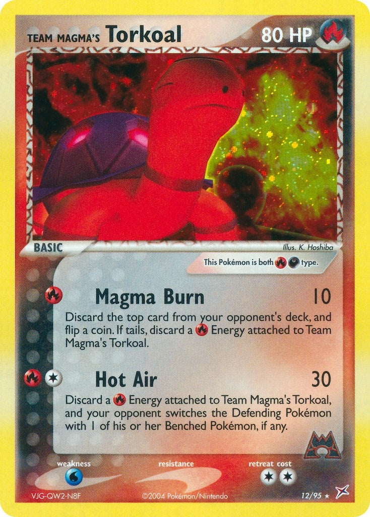 Image for Team Magma's Torkoal (12/95) (Team Magma vs Team Aqua) - Pokemon