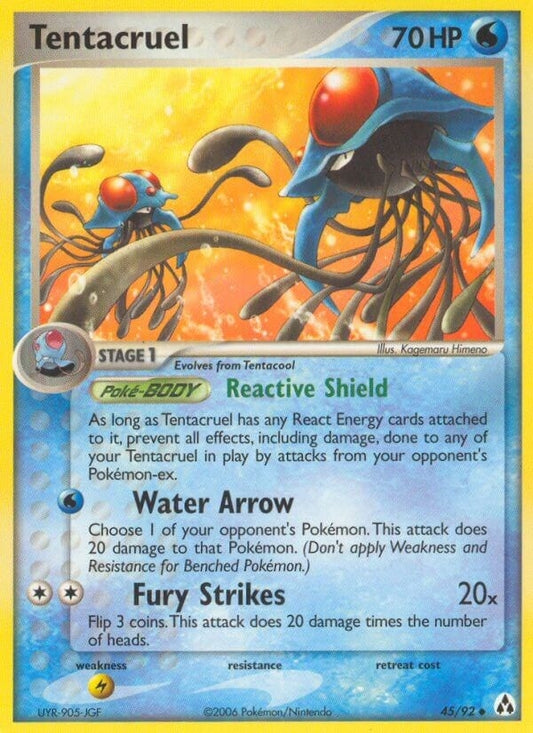 Image for Tentacruel (45/92) (Legend Maker) - Pokemon