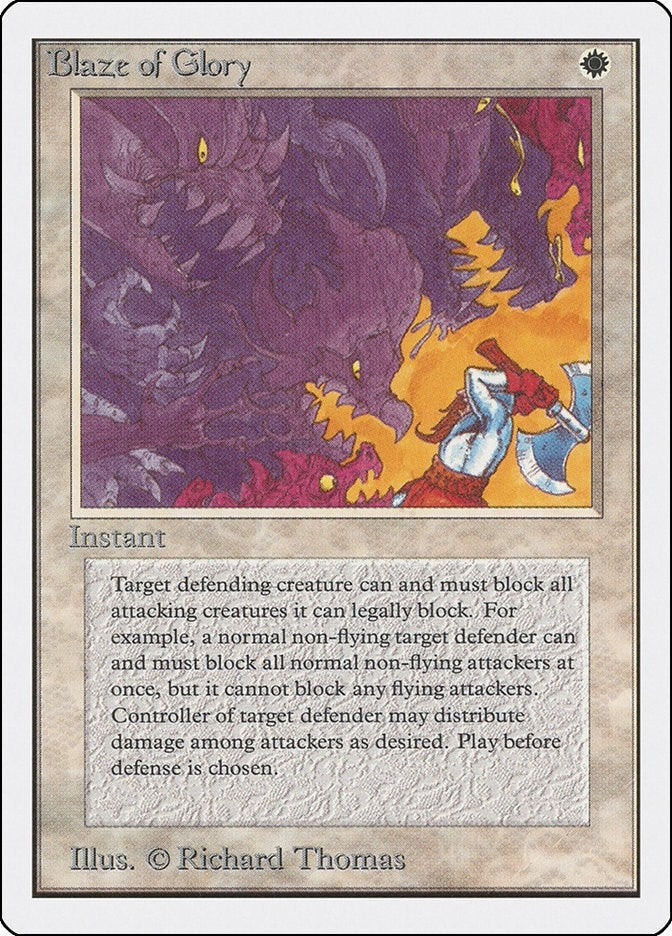 Image for Blaze of Glory (Unlimited Edition) - Magic: The Gathering