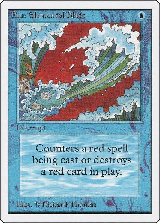 Image for Blue Elemental Blast (Unlimited Edition) - Magic: The Gathering