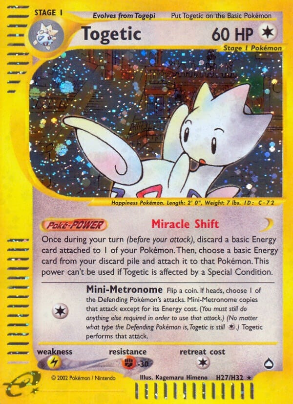 Image for Togetic (H27) (H27/H32) (Aquapolis) - Pokemon