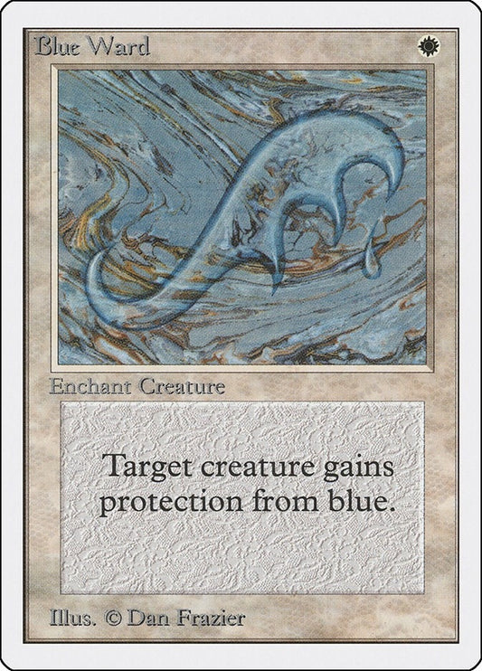 Image for Blue Ward (Unlimited Edition) - Magic: The Gathering
