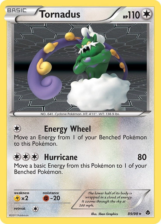 Image for Tornadus (89/98) (Emerging Powers) - Pokemon