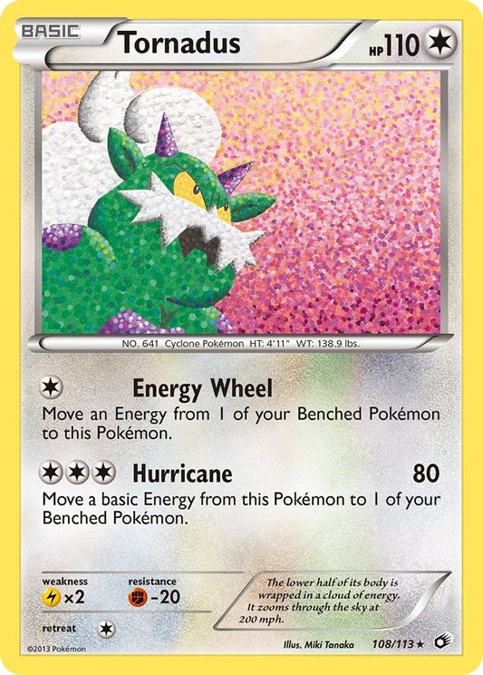 Image for Tornadus (108/113) (Legendary Treasures) - Pokemon