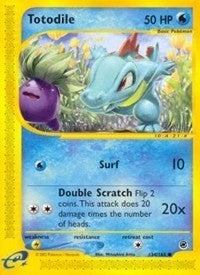 Image for Totodile (134) (134/165) (Expedition) - Pokemon