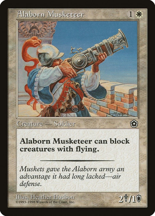 Image for Alaborn Musketeer (Portal Second Age) - Magic: The Gathering
