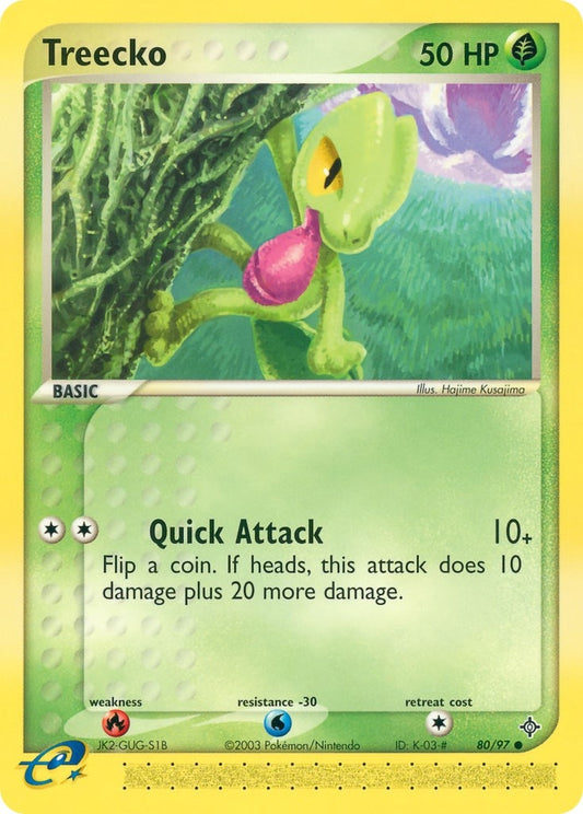 Image for Treecko (80/97) (Dragon) - Pokemon