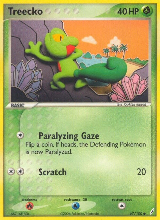 Image for Treecko (67/100) (Crystal Guardians) - Pokemon