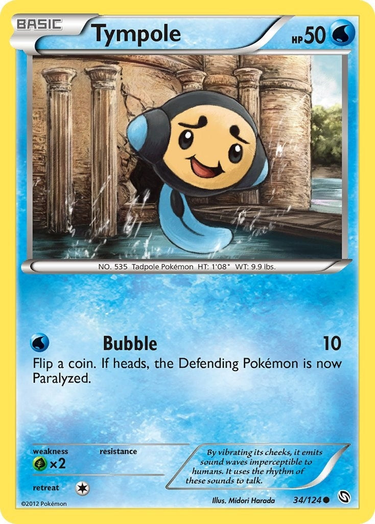 Image for Tympole (34/124) (Dragons Exalted) - Pokemon