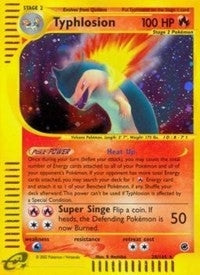 Image for Typhlosion (28) (028/165) (Expedition) - Pokemon