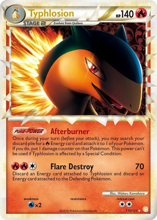 Image for Typhlosion (Prime) (110/123) (HeartGold SoulSilver) - Pokemon