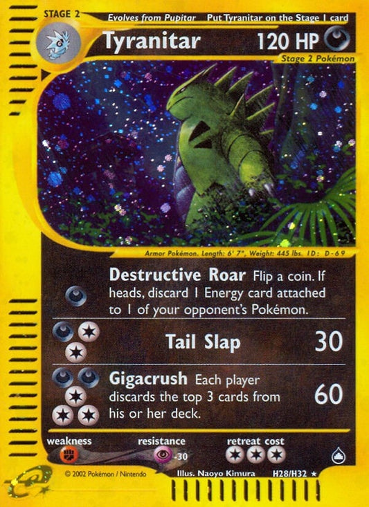 Image for Tyranitar (H28) (H28/H32) (Aquapolis) - Pokemon